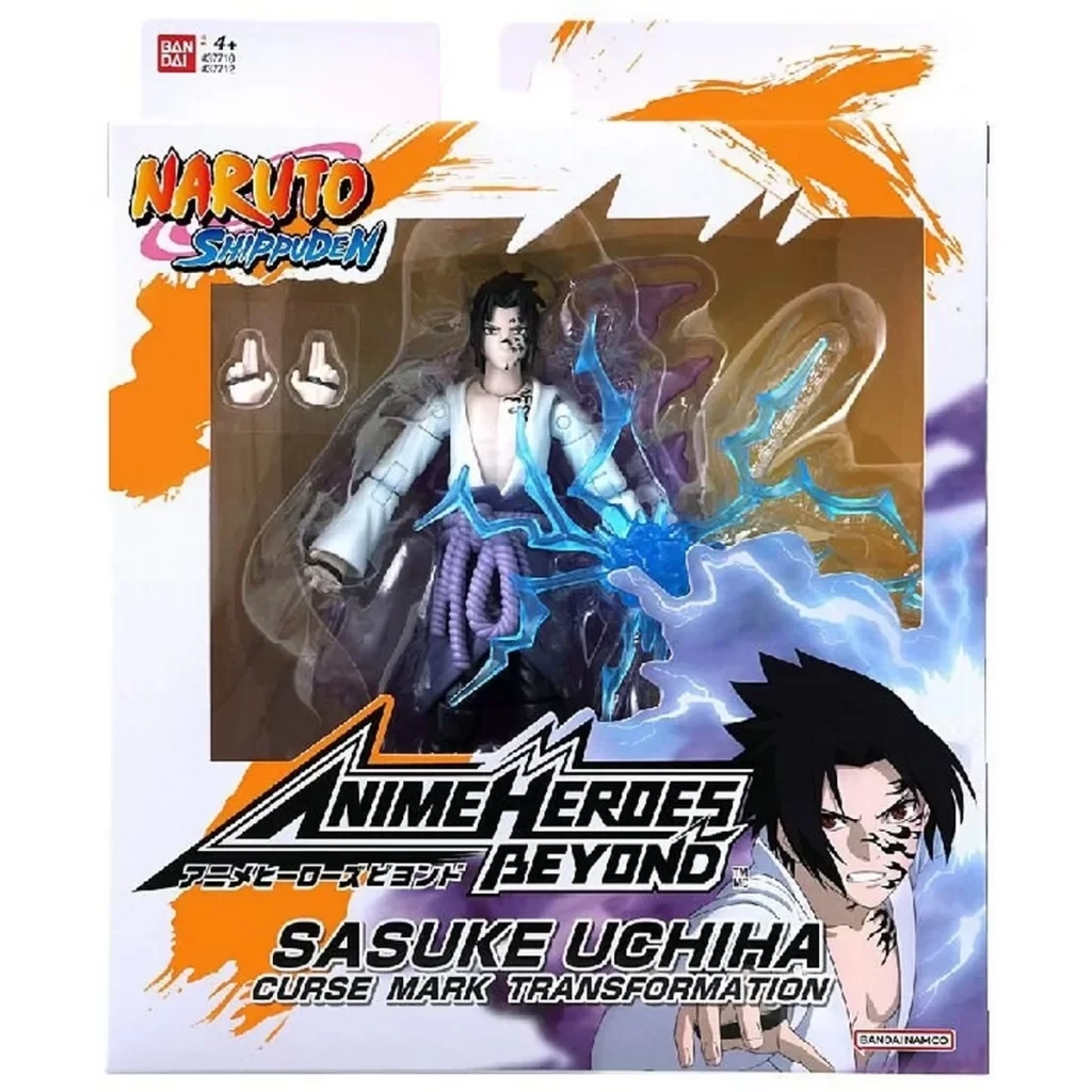 Anime Heroes Naruto Sasuke Uchiha Figür Ve Anessiworldesuar Seti 16 Cm