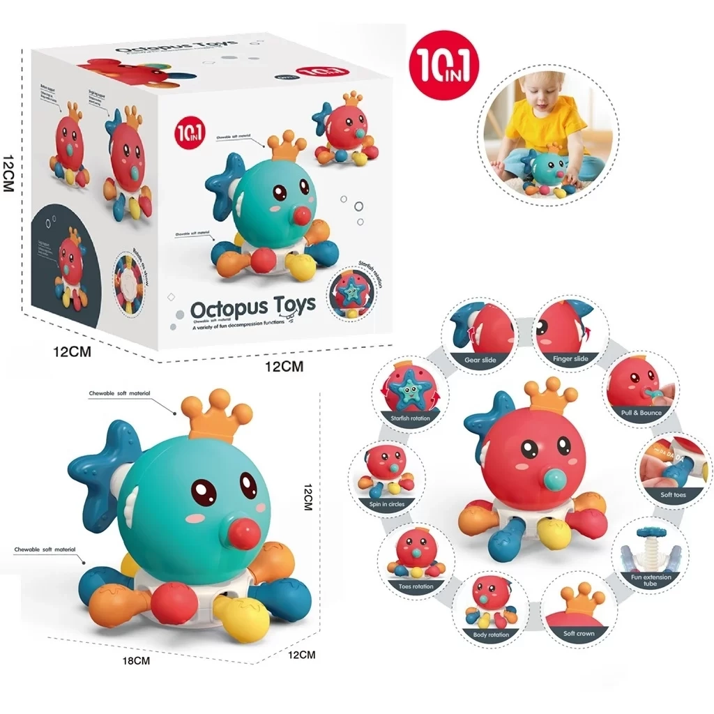 Bıb6033 10 In 1 Dıs Kasıyıcılı Ahtapot