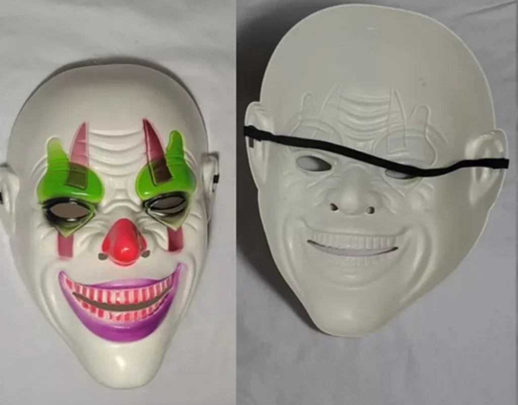 Delirten Gülüş Palyaço Temalı Joker Maskesi