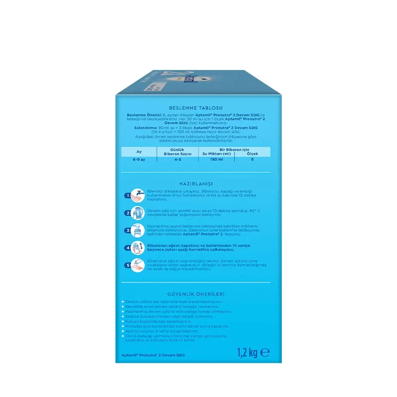 Devam Sütü Maması No2 6-9 Ay 1200 Gr