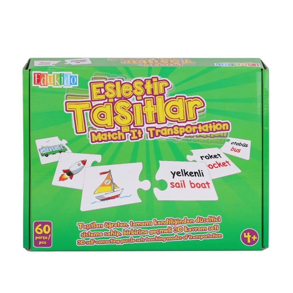 Edu-1010 Eşleştir Taşıtlar -chiva