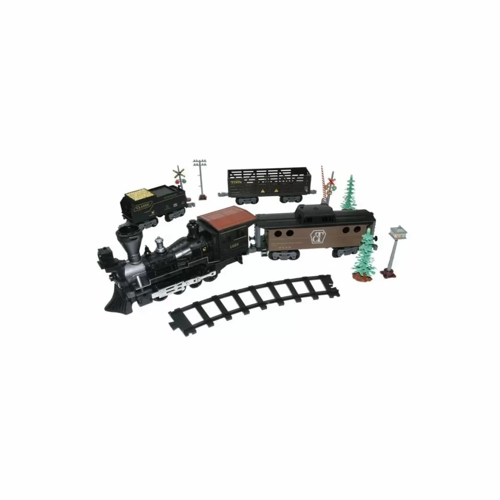 Ff-1613a Işıklı Ve Sesli Classic Buharlı Tren