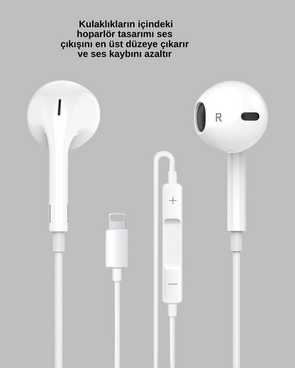 Uzaktan Kumandalı Mikrofonlu Mükemmel Ses Deneyimi Kulaklık Yeni Nesil