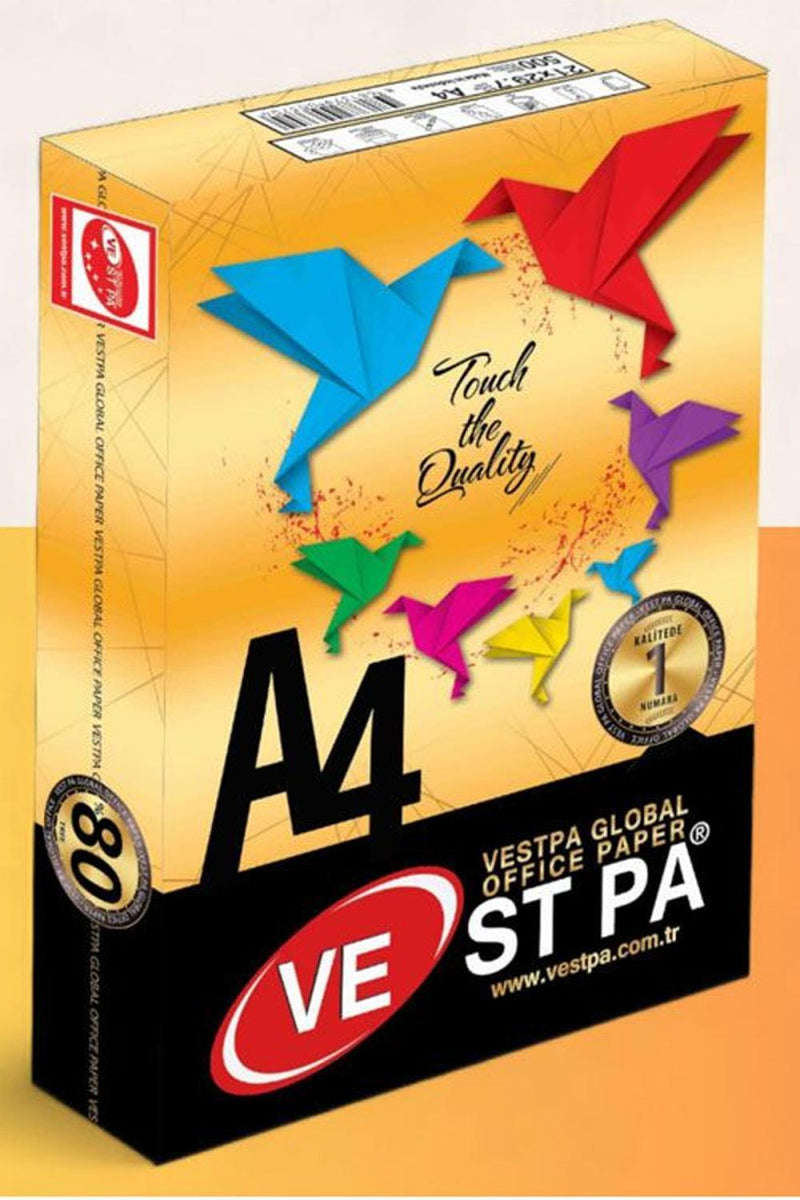 VE STPA OFFICE PAPER A4 FOTOKOPİ KAĞIT 500LÜ 210X297MM (5643)