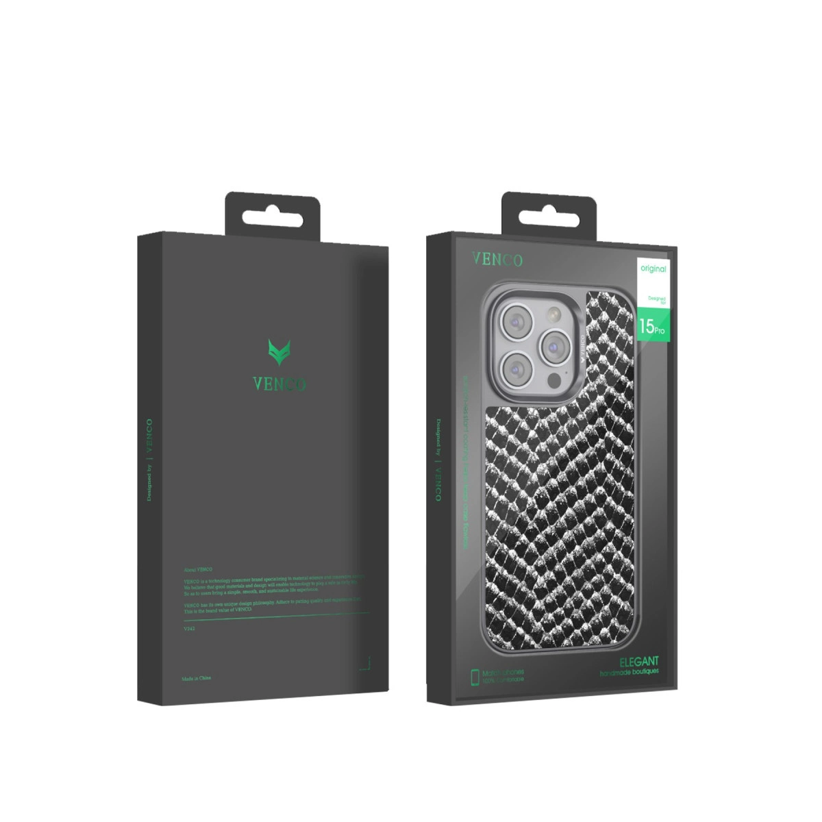 Venco İphone 14 Pro Max Viper Kapak - Siyah