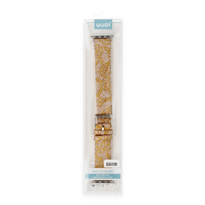 Watch 38mm Creeper Desenli Kordon - Gold