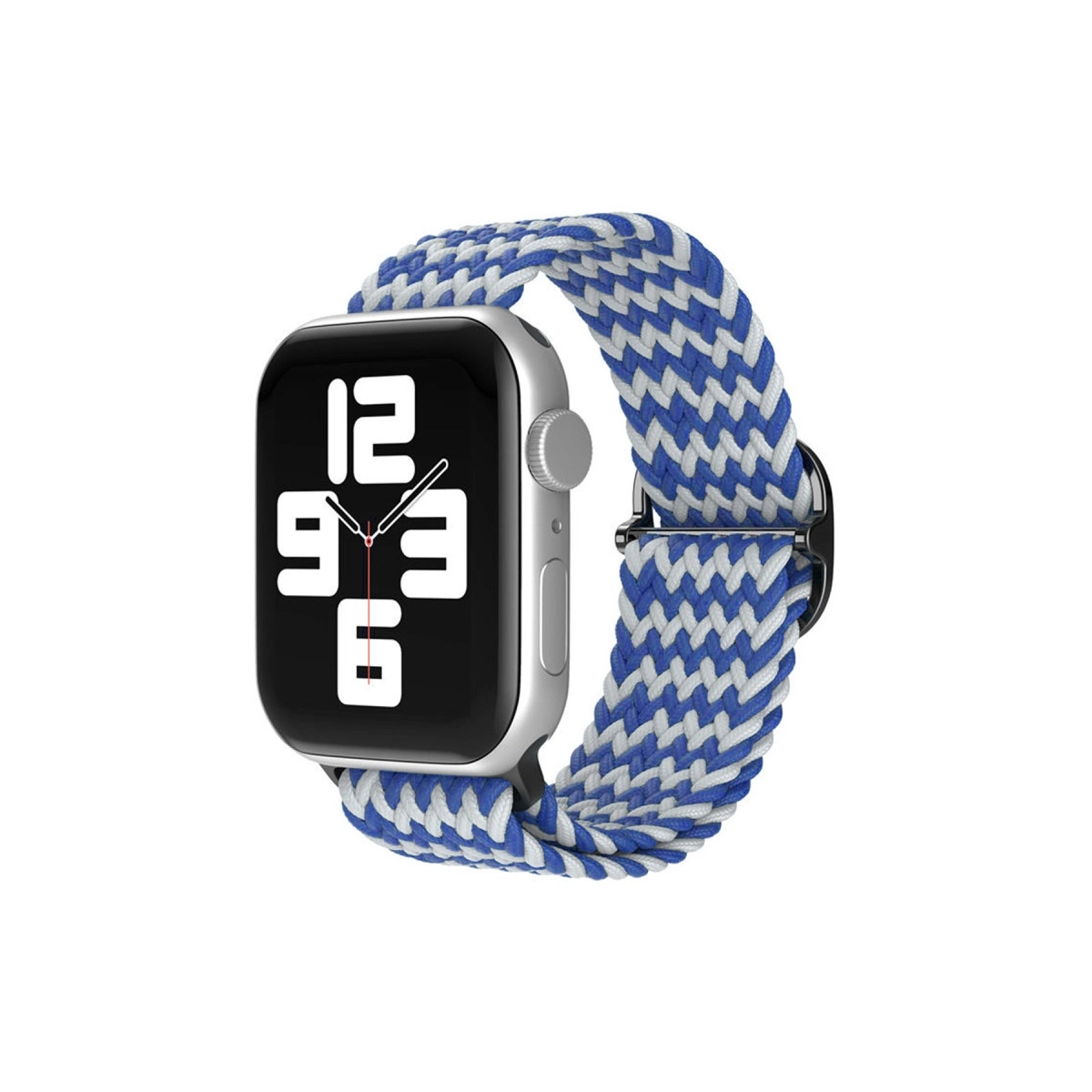 Watch 38mm Kordon - Zigzag Beyaz-mavi