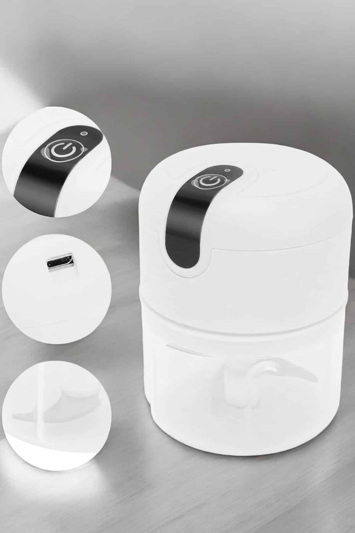 El Rondosu Mini Şarjlı Doğrayıcı Taşınabilir 250 ml