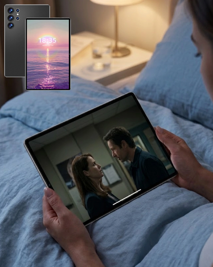 Wifi Destekli Android Tablet 10.1 İnç Geniş Ekran Tablet Seti