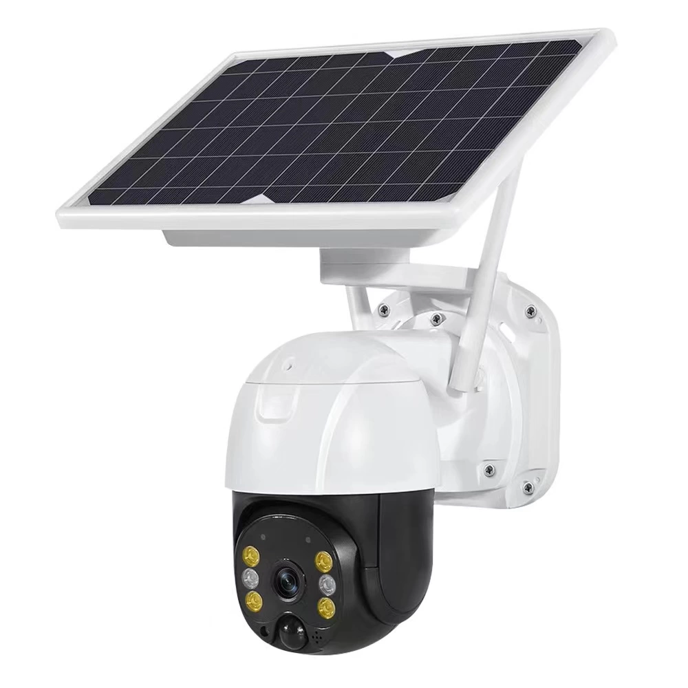 Wifi Uygulamalı Gece Görüşlü Solar Güneş Enerjili Kamera Akıllı Dış Mekan Güvenlik Kamerası