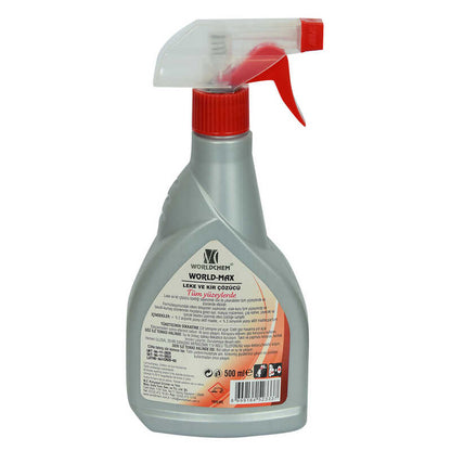 World-Max Tüm Yüzeylerde ve Kir Çözücü Sprey Şişe 500 ML