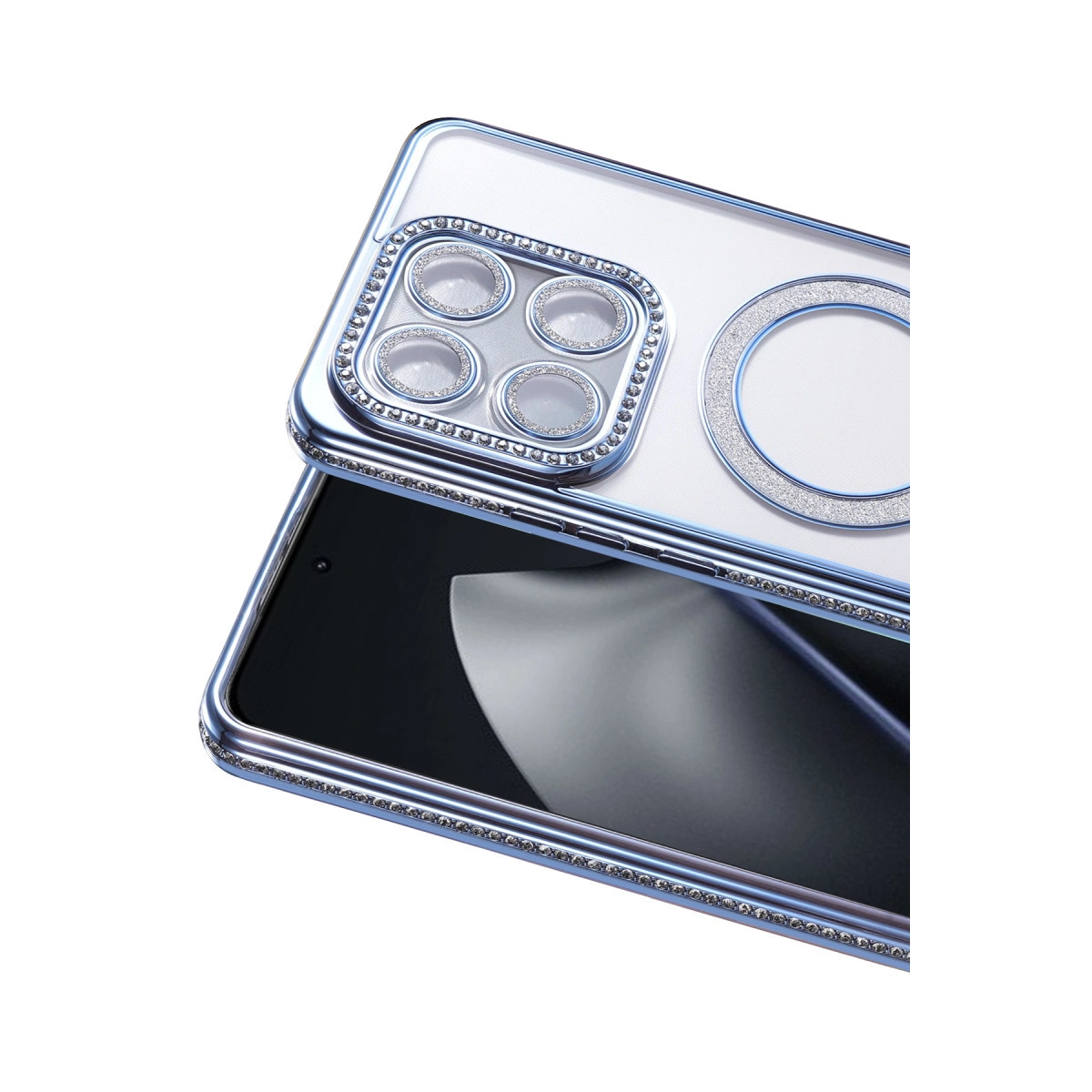 Xiaomi Mi 15t Pro Joke Simli Magneticsafe Kılıf - Mavi