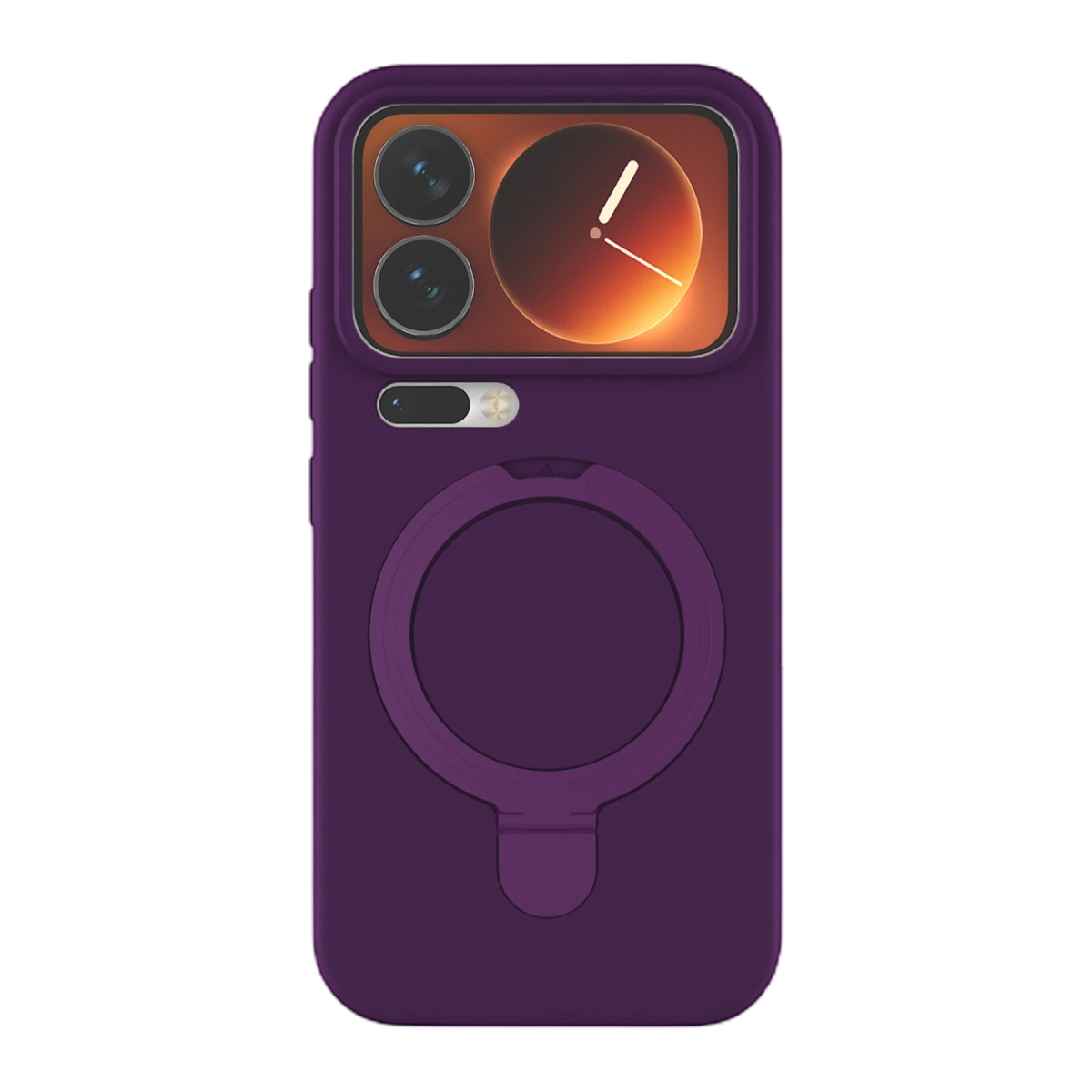 Xiaomi Mi 17 Pro Max Regal Magsafe Standlı Kapak - Derin Mor