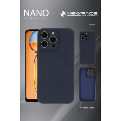 Xiaomi Poco X6 Pro Kılıf Nano İçi Kadife Silikon - Siyah