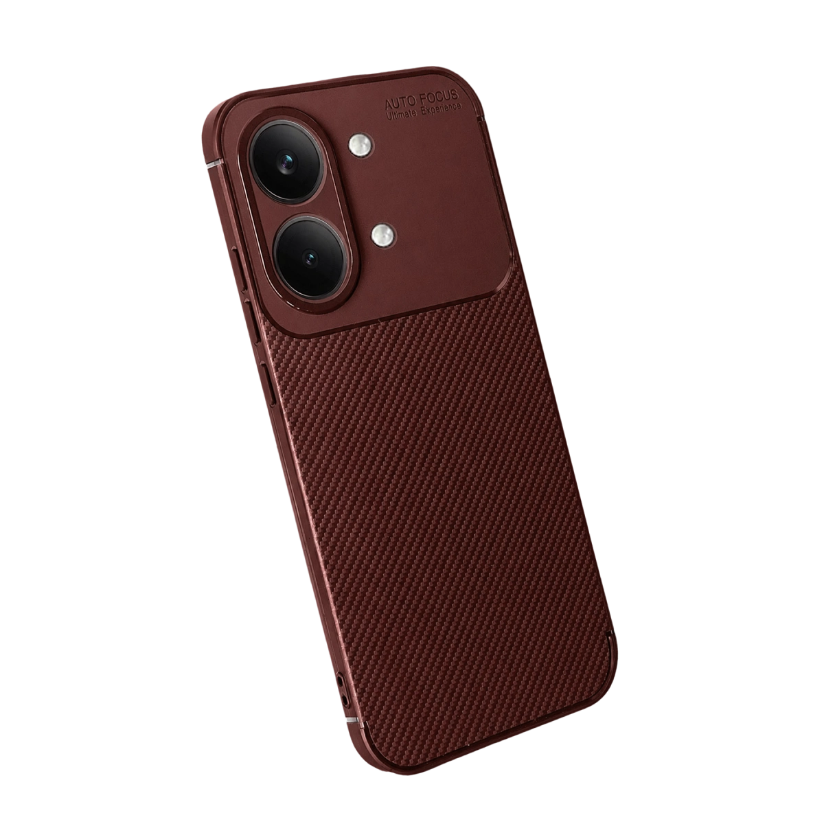Xiaomi Poco X8 Pro Max Auto Focus Karbon Kapak - Bordo