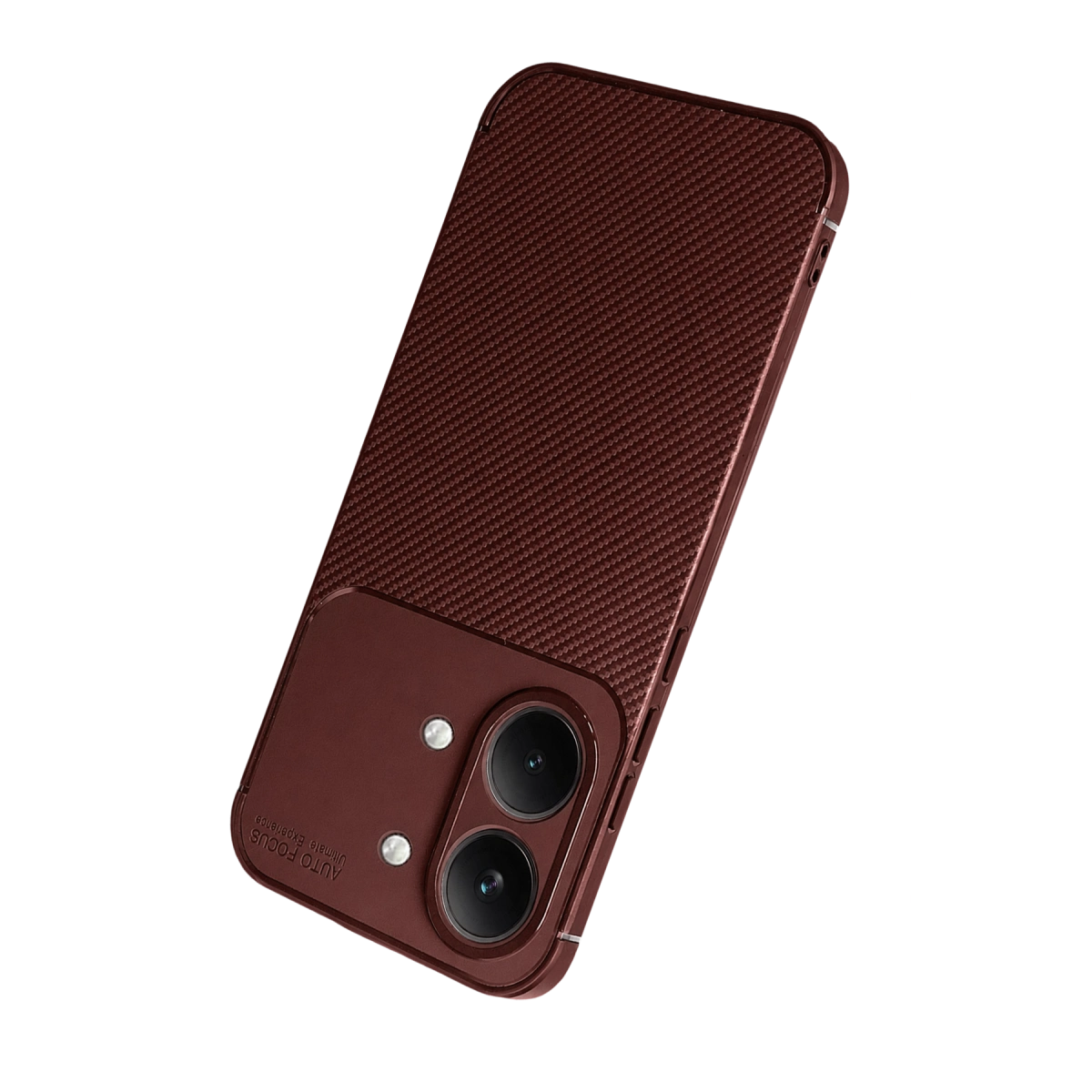 Xiaomi Poco X8 Pro Max Auto Focus Karbon Kapak - Bordo