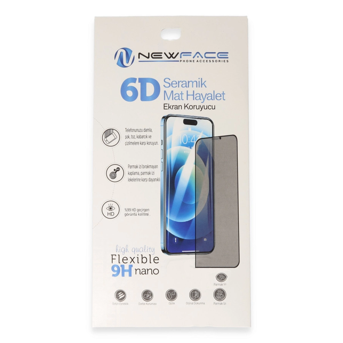 Xiaomi Redmi Note 12 4g 6d Antistatik Mat Seramik Hayalet Nano Ekran Koruyucu