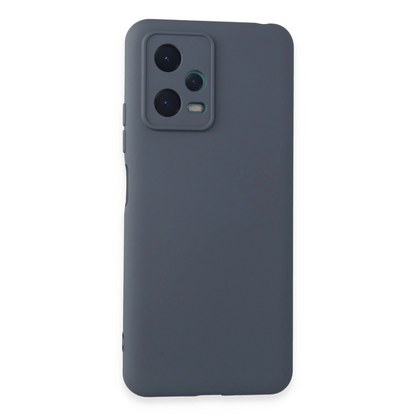 Xiaomi Redmi Note 12 5g Kılıf Nano İçi Kadife Silikon - Gri