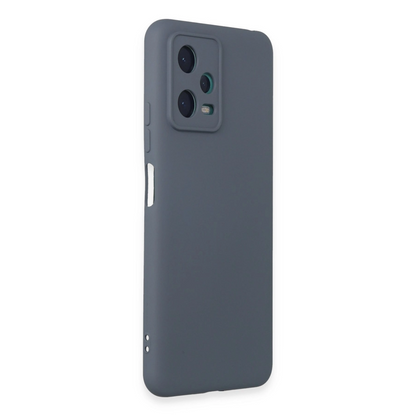 Xiaomi Redmi Note 12 5g Kılıf Nano İçi Kadife Silikon - Gri