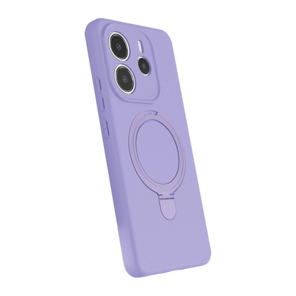 Xiaomi Redmi Note 14 4g Regal Magsafe Standlı Kapak - Lila