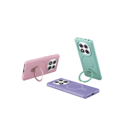 Xiaomi Redmi Note 14 Pro 4g Regal Magsafe Standlı Kapak - Açık Pembe