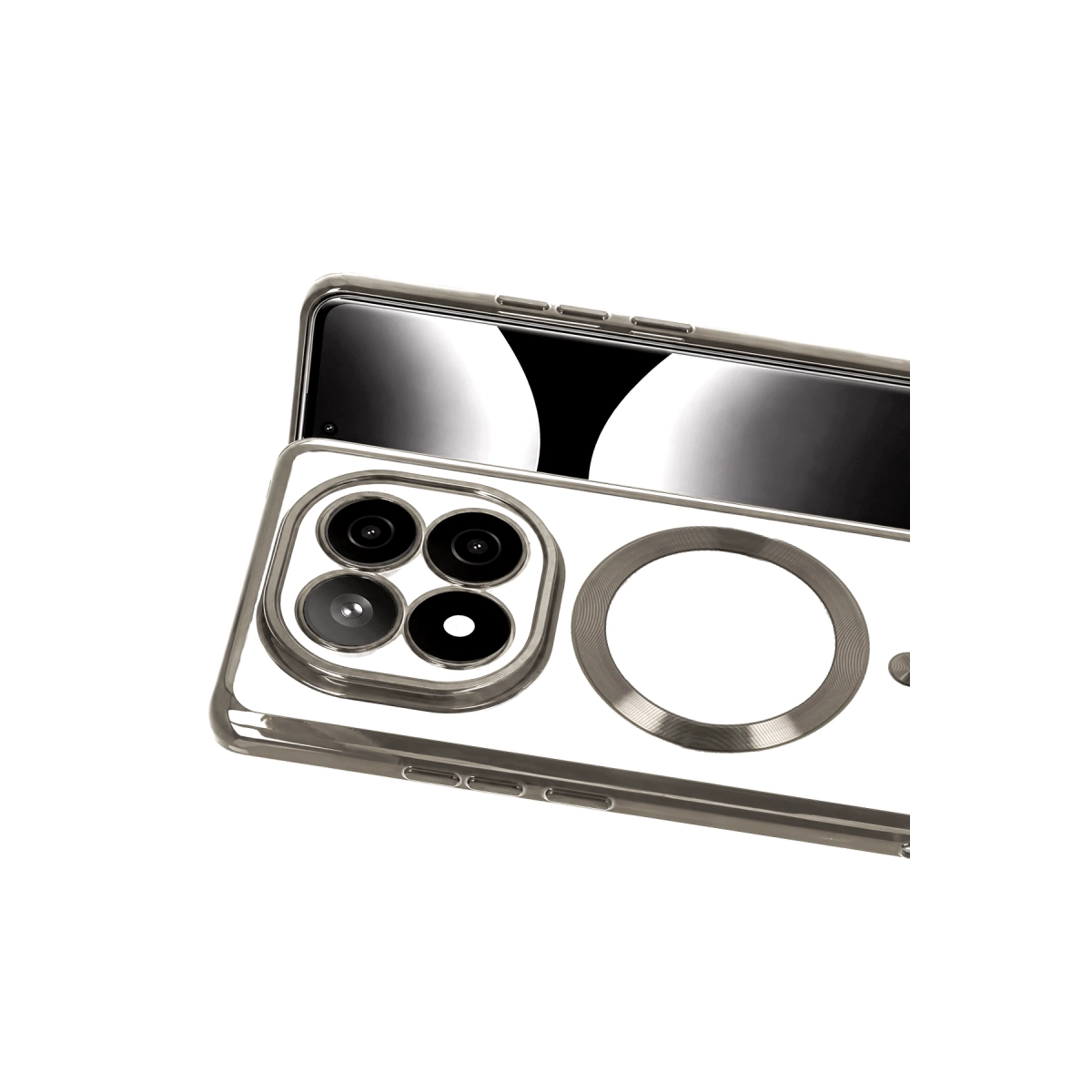 Xiaomi Redmi Note 15 Pro 5g Kross Magneticsafe Kapak - Titan Gri