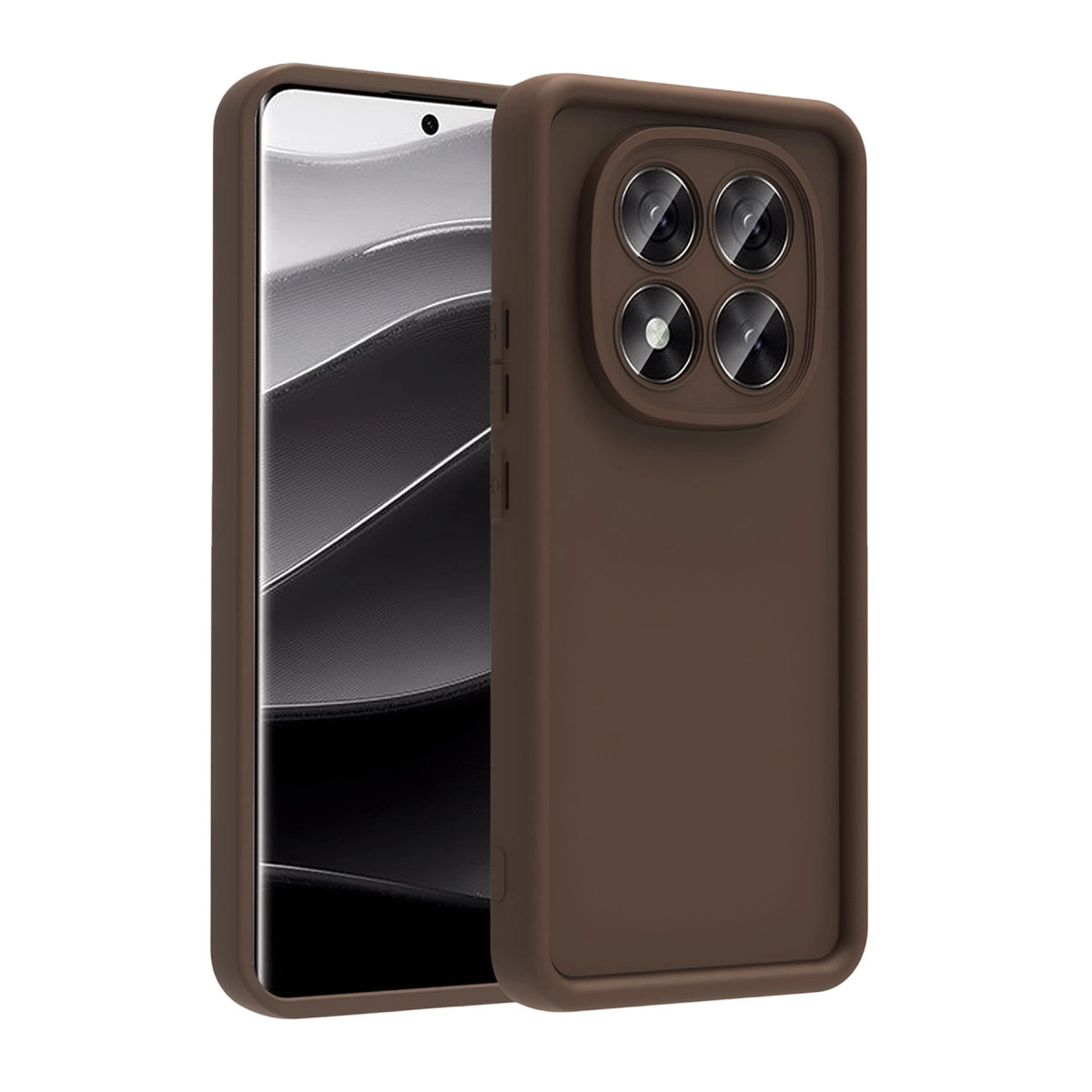 Xiaomi Redmi Note 15 Pro 5g Viera Silikon - Kahverengi