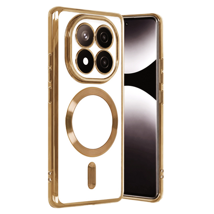 Xiaomi Redmi Note 15 Pro Plus 5g Kross Magneticsafe Kapak - Gold
