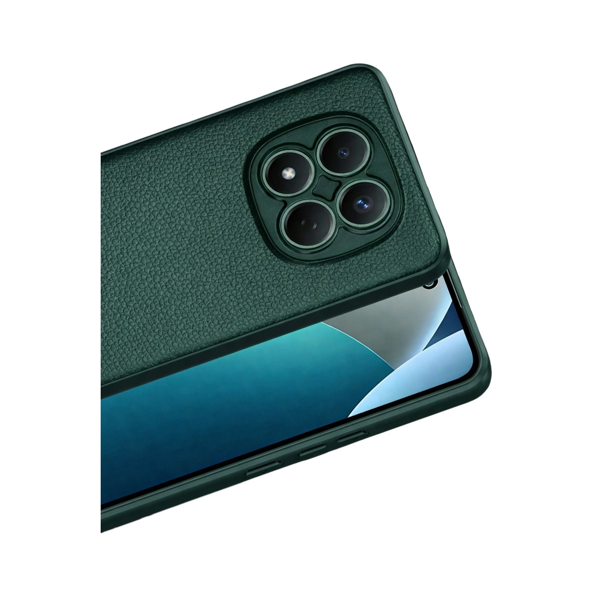 Xiaomi Redmi Note 15 Pro Plus 5g Thermax Silikon Kılıf - Koyu Yeşil