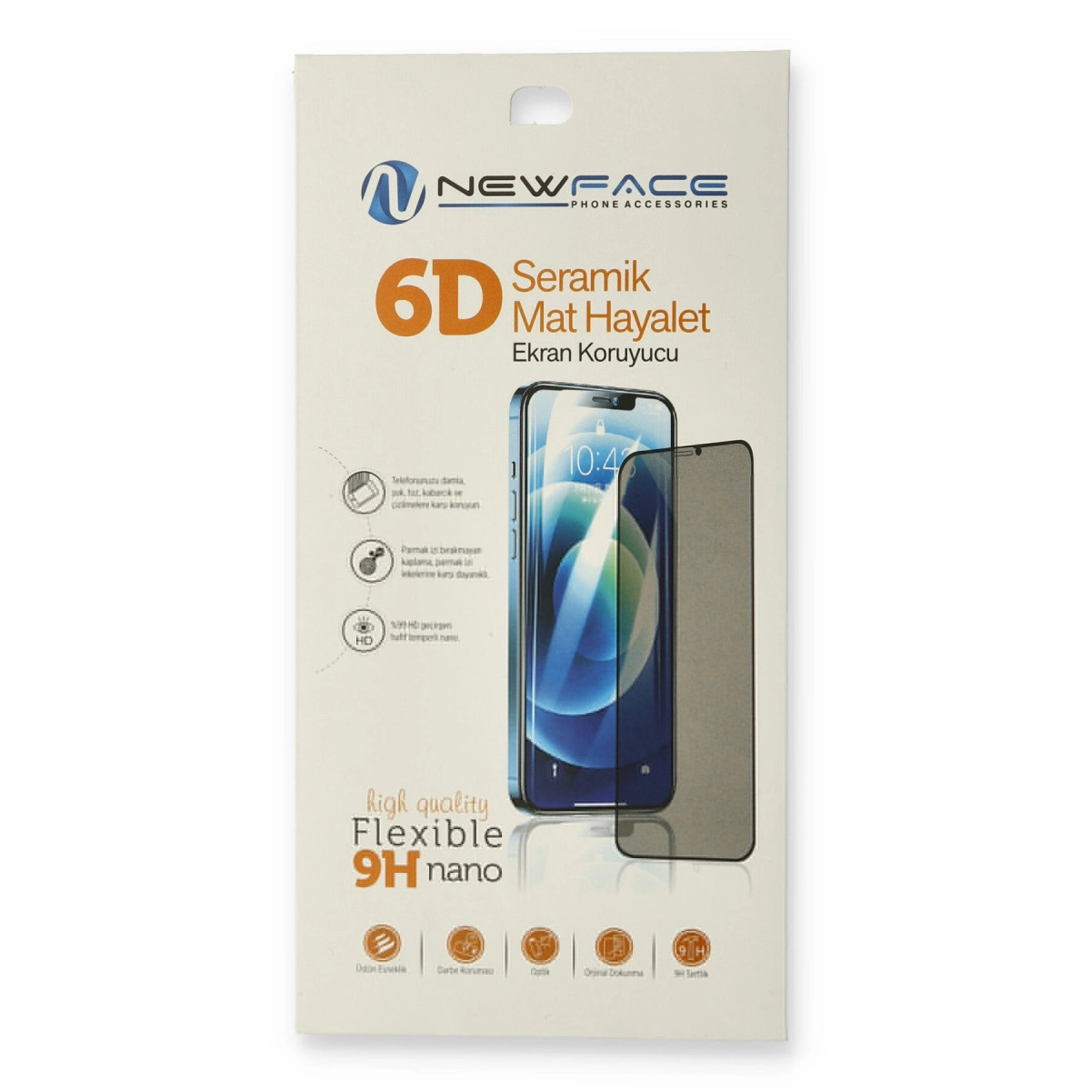 Xiaomi Redmi Note 8 Pro 6d Mat Seramik Hayalet Nano Ekran Koruyucu