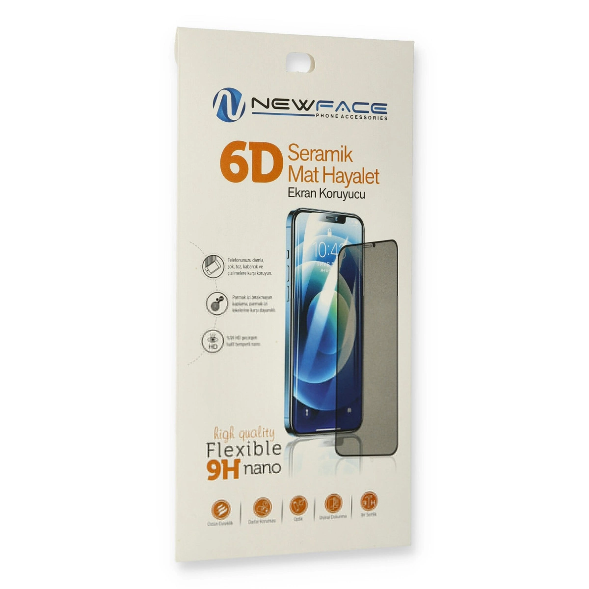 Xiaomi Redmi Note 8 Pro 6d Mat Seramik Hayalet Nano Ekran Koruyucu