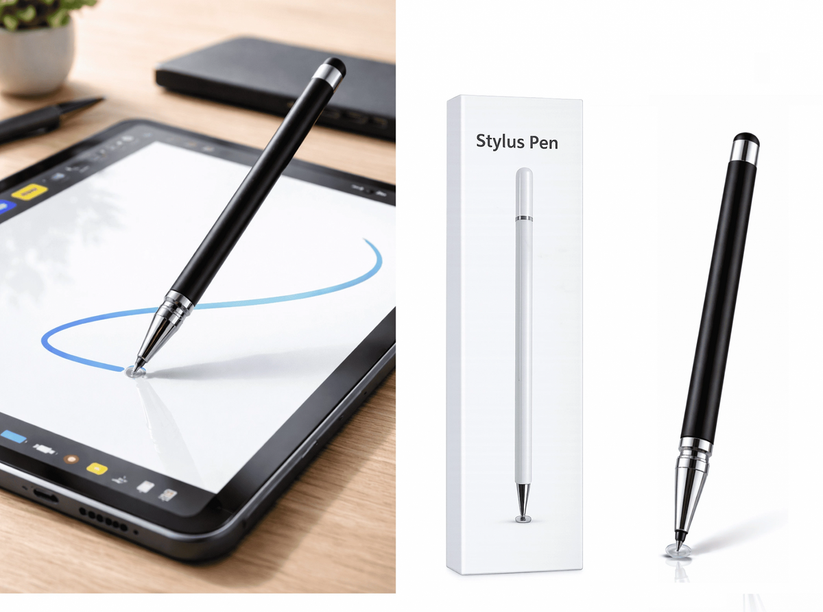 Xiaomi Redmi Note 8 Uyumlu Dokunmatik Stylus Kalem Disk Uçlu Hassas Tablet Telefon Çizim Kalemi