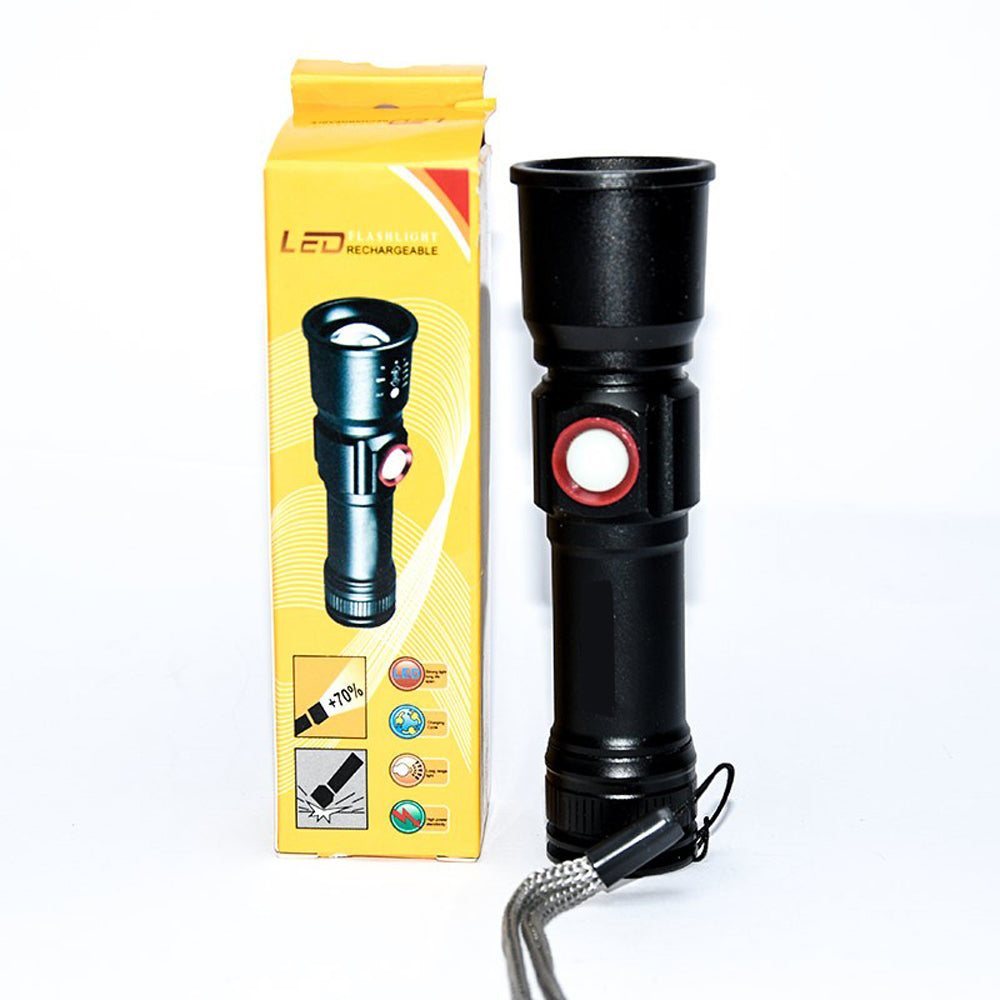1.000 Lümen USB Şarjlı Led EL Feneri Wt-611