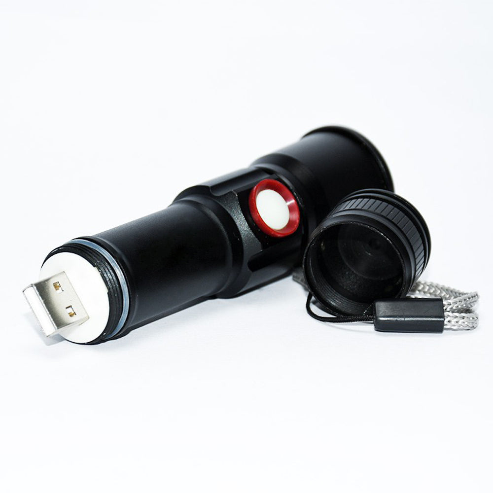 1.000 Lümen USB Şarjlı Led EL Feneri Wt-611