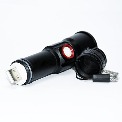 1.000 Lümen USB Şarjlı Led EL Feneri Wt-611