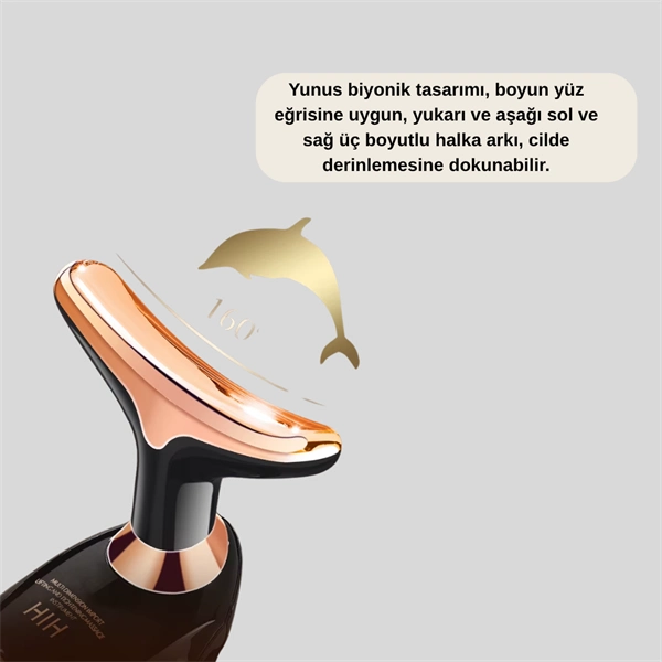 Yüz Ve Boyun Masaj Aleti – Yunus Tasarım, Kırışık Görünümü Giderici
