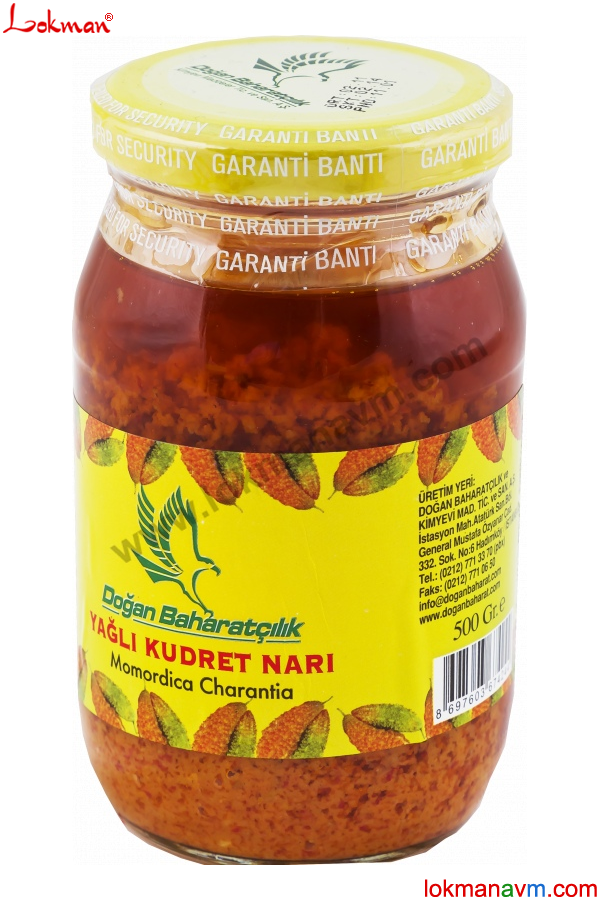 Zeytinyağlı Kudret Narı Cam Kanoz 500 Gr