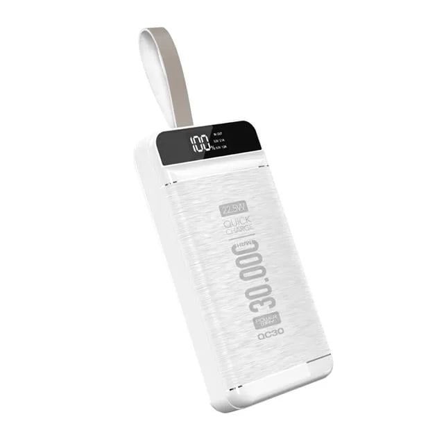 Powerway Qc30 30000 Mah Di̇ji̇tal Göstergeli Ekran Powerbank