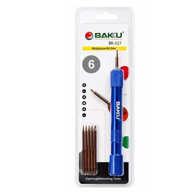 Baku Bk-327 Cep Telefonu 6 Uçlu Tornavida Seti