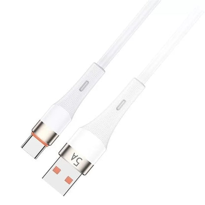 Powerway Hc05 Örgülü 5 Amper Usb To Type- C 1 Metre Şarj Data Kablosu