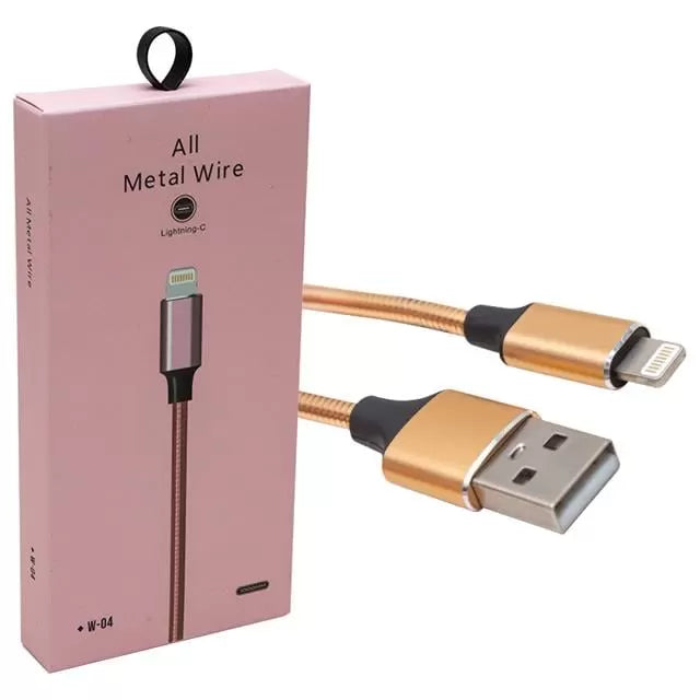 Powermaster Pm-3800 Metal Lightning Şarj Kablosu