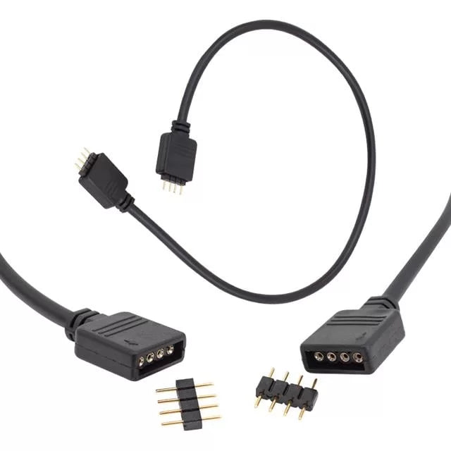 Powermaster Rgb Led Bağlantı Erkek-dişi Jumperlı 4 Pin Kablo