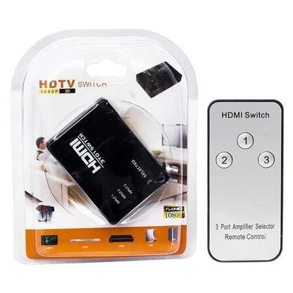 Powermaster 3 Giriş 1 Çıkış Hdmı Switcher Toplayıcı Pm-6853