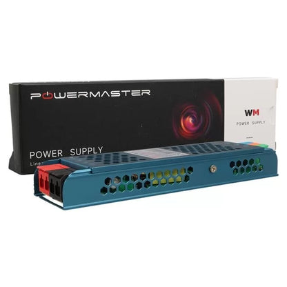 Powermaster Pm-26829 12 Volt 8.5 Amper 100 Watt Slim Metal Kasa Adaptör 180x50x23mm