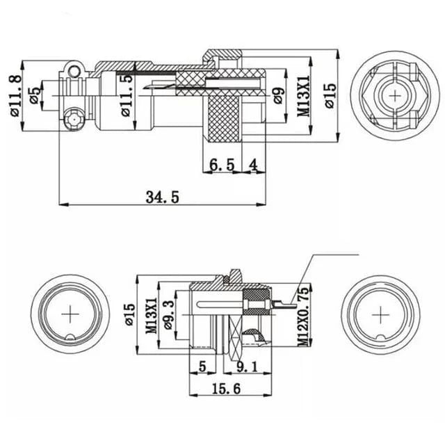 Magicvoice Mv-29494 Dişi 4 Pinli Mini Mayk Fiş