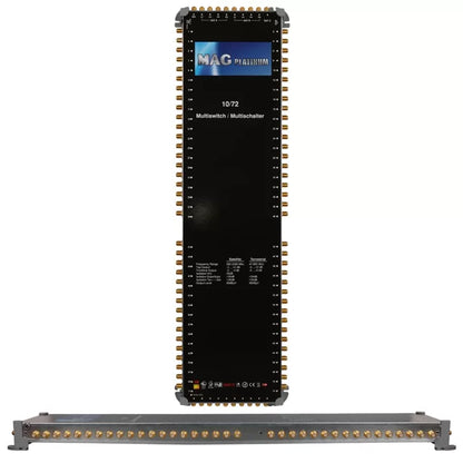 Mag Platinum Mp 10/72 Multiswitch - 10 Giriş 72 Çıkışlı Merkezi Uydu Santrali Hybrid 4k Ve 3d Destekli